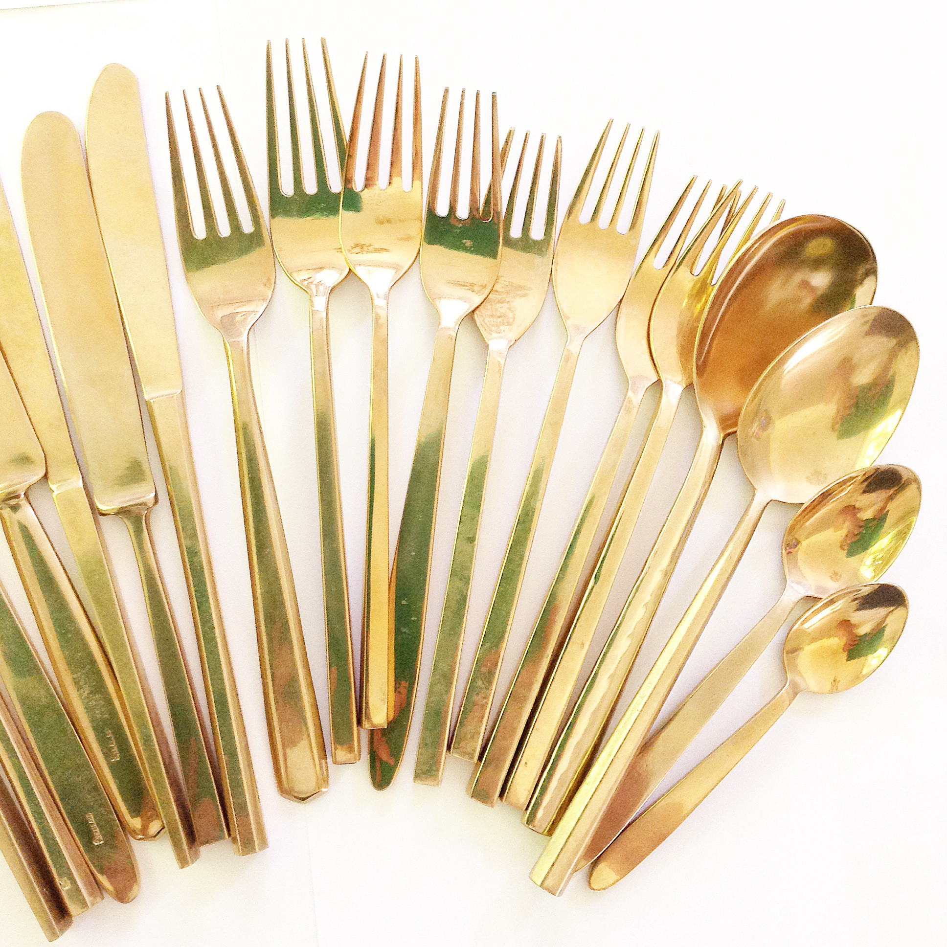 » Rustic Bronze Cutlery